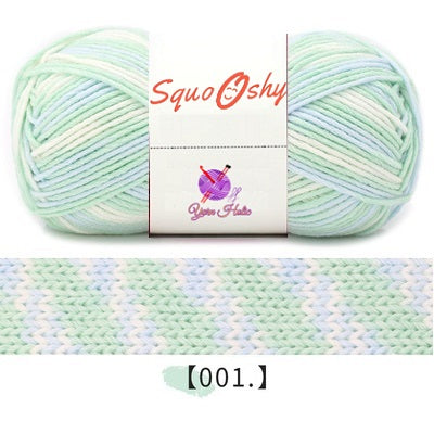 SquoOshy Yarn Mixed Color 6 Ply 100g