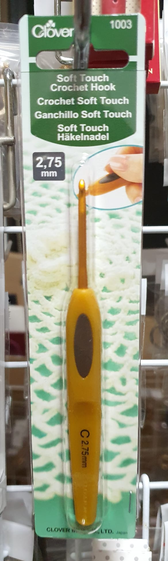 Clover Soft Touch 2mm - 6mm Crochet Hook pcs