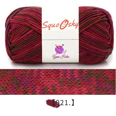 SquoOshy Yarn Mixed Color 6 Ply 100g