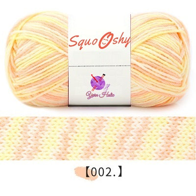 SquoOshy Yarn Mixed Color 6 Ply 100g