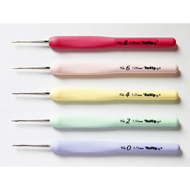 Tulip Sucre Beads Crochet Hooks with Cushion Grip
