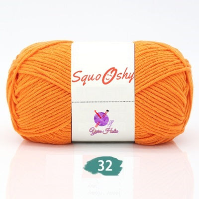 SquoOshy Yarn Solid Color 6 Ply 100g