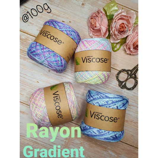 Rayon Bamboo Gradient Yarn 100g