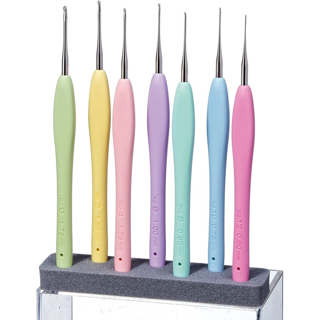 Crochet Hook Clover Amour Steel Set 3675