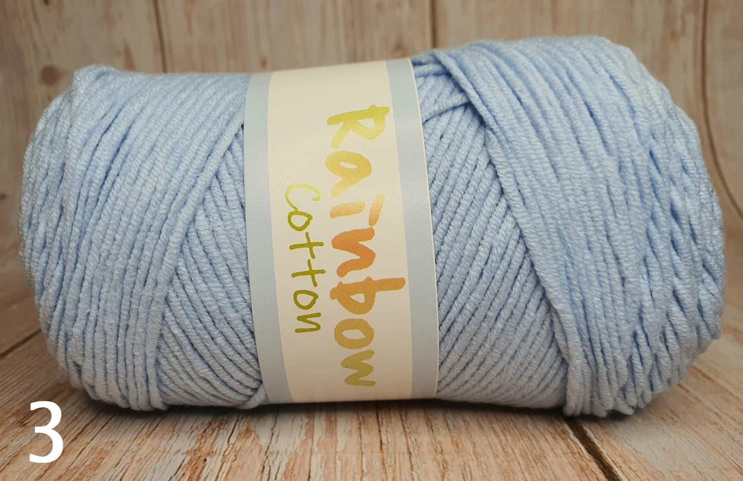 (Bulk Order Available) Rainbow Yarn Milk Cotton Yarn 5 ply Cake Gradient & Solid Color 100g