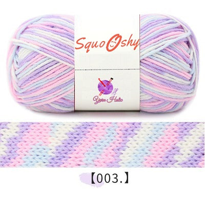 SquoOshy Yarn Mixed Color 6 Ply 100g