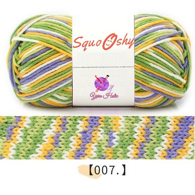 SquoOshy Yarn Mixed Color 6 Ply 100g