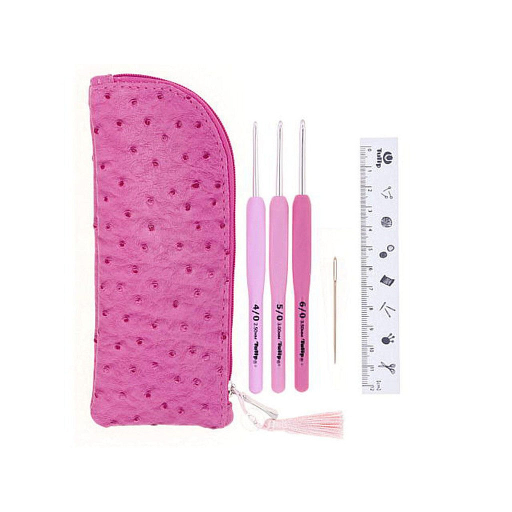 Tulip Etimo Rose Crochet Hook Set with Cushion Grip Set : 3 sizes (TER-15)