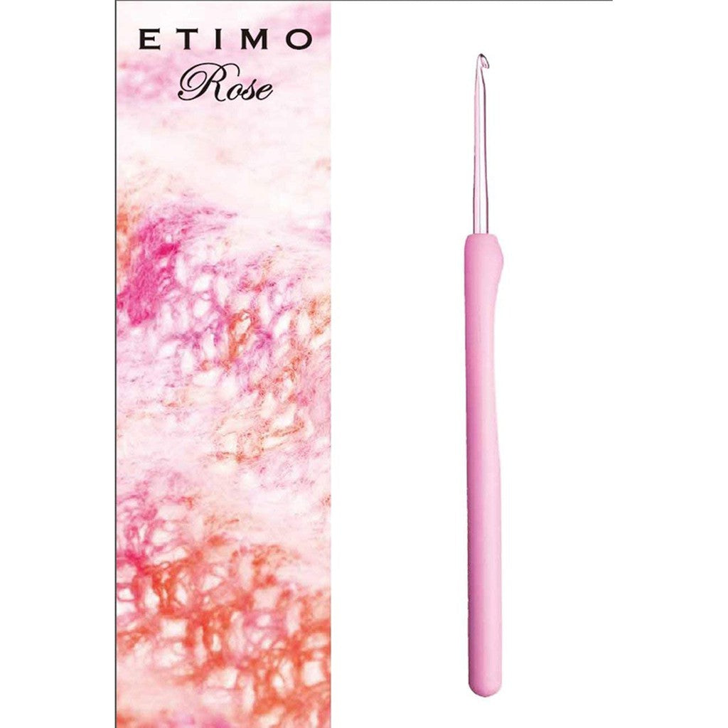 Tulip Etimo Rose Crochet Hook Set with Cushion Grip Set : 3 sizes (TER-15)