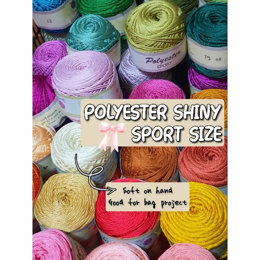 Polyester Shiny Yarn 100g