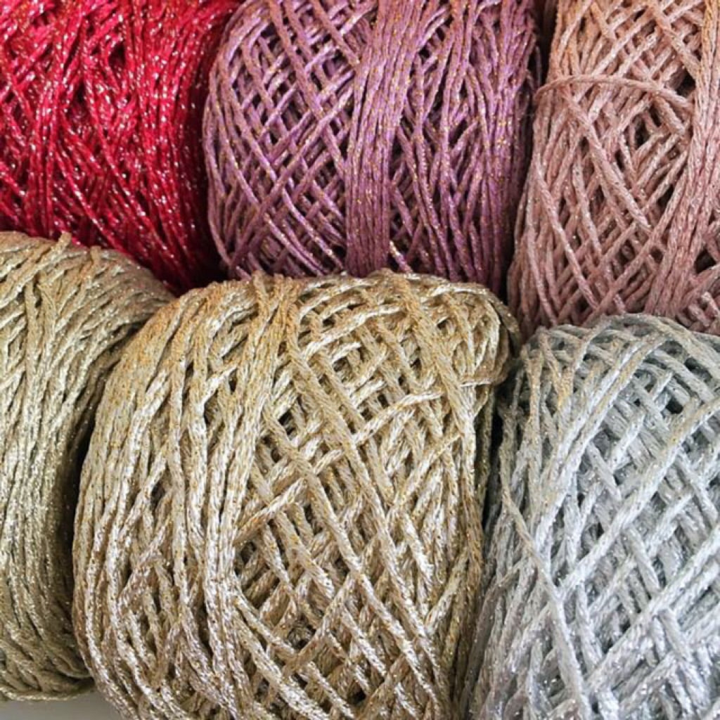 Shimmer Thread Super Metallic Yarn Glitter Thread – Yarn Holic