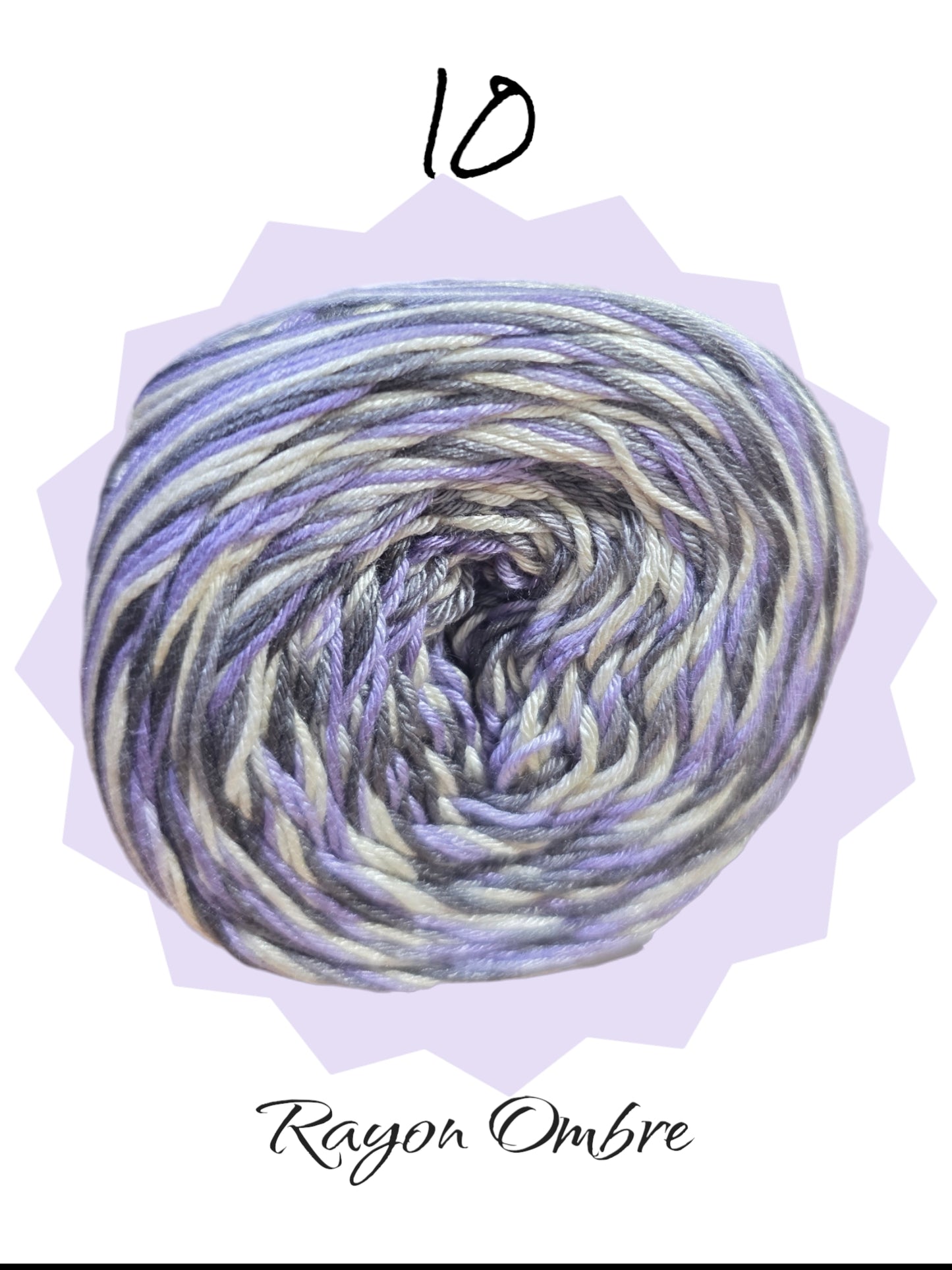 Rayon Bamboo Gradient Yarn 100g
