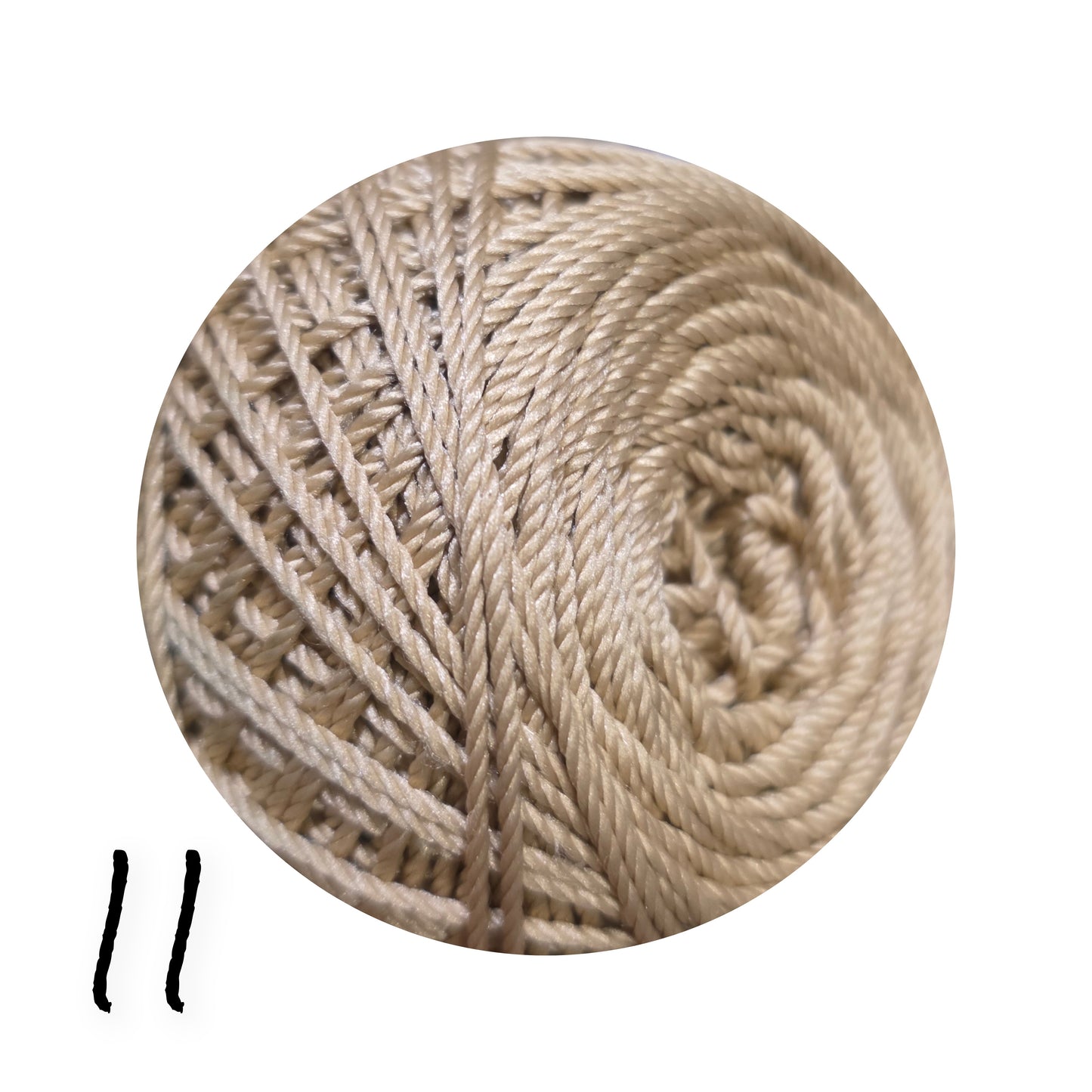 Polyester Shiny Yarn 100g