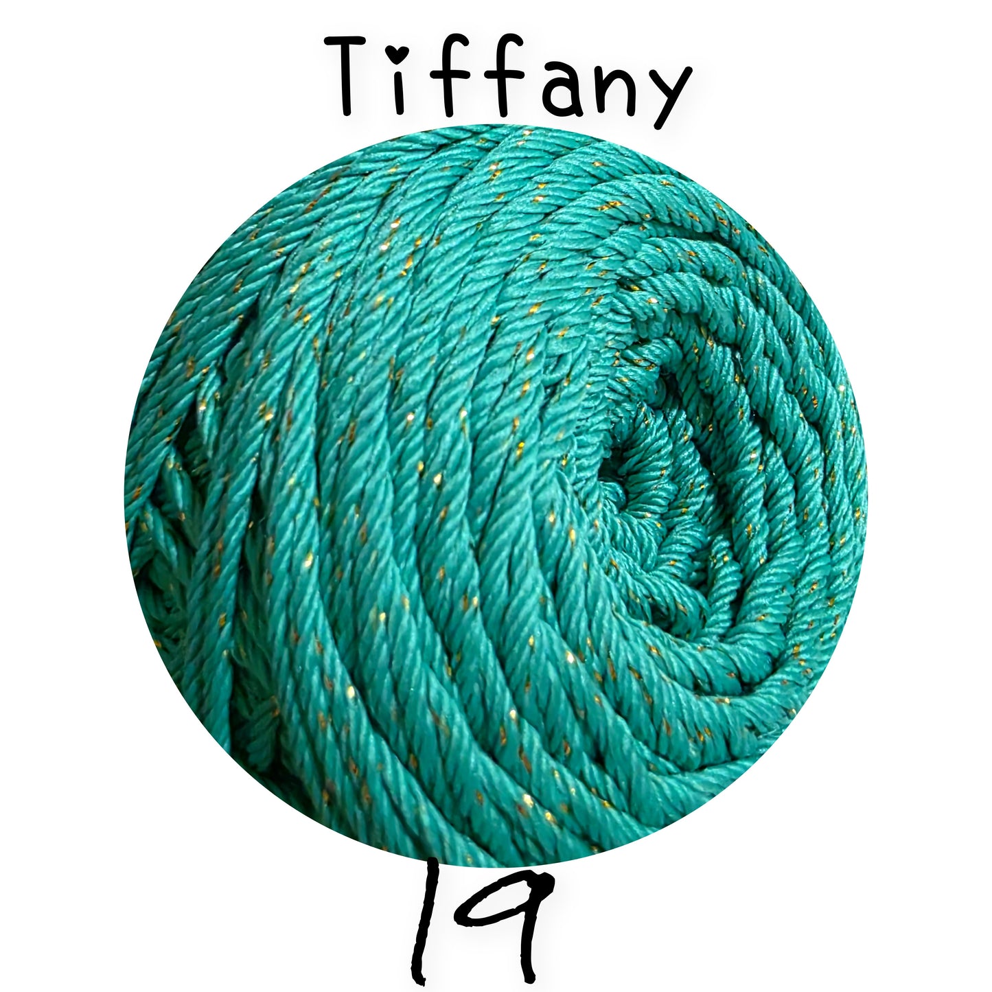 Polyester Glitter Yarn 100g