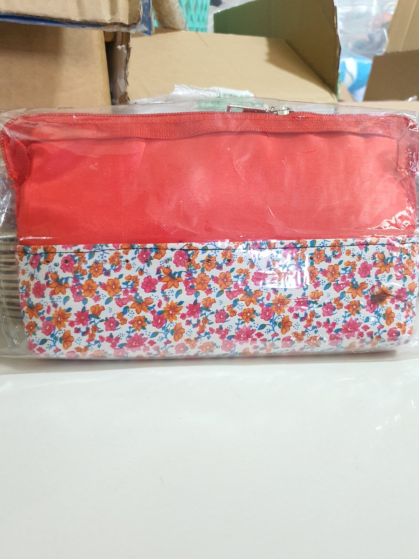 Crochet Pouch Applicator Project with Lining and Strap