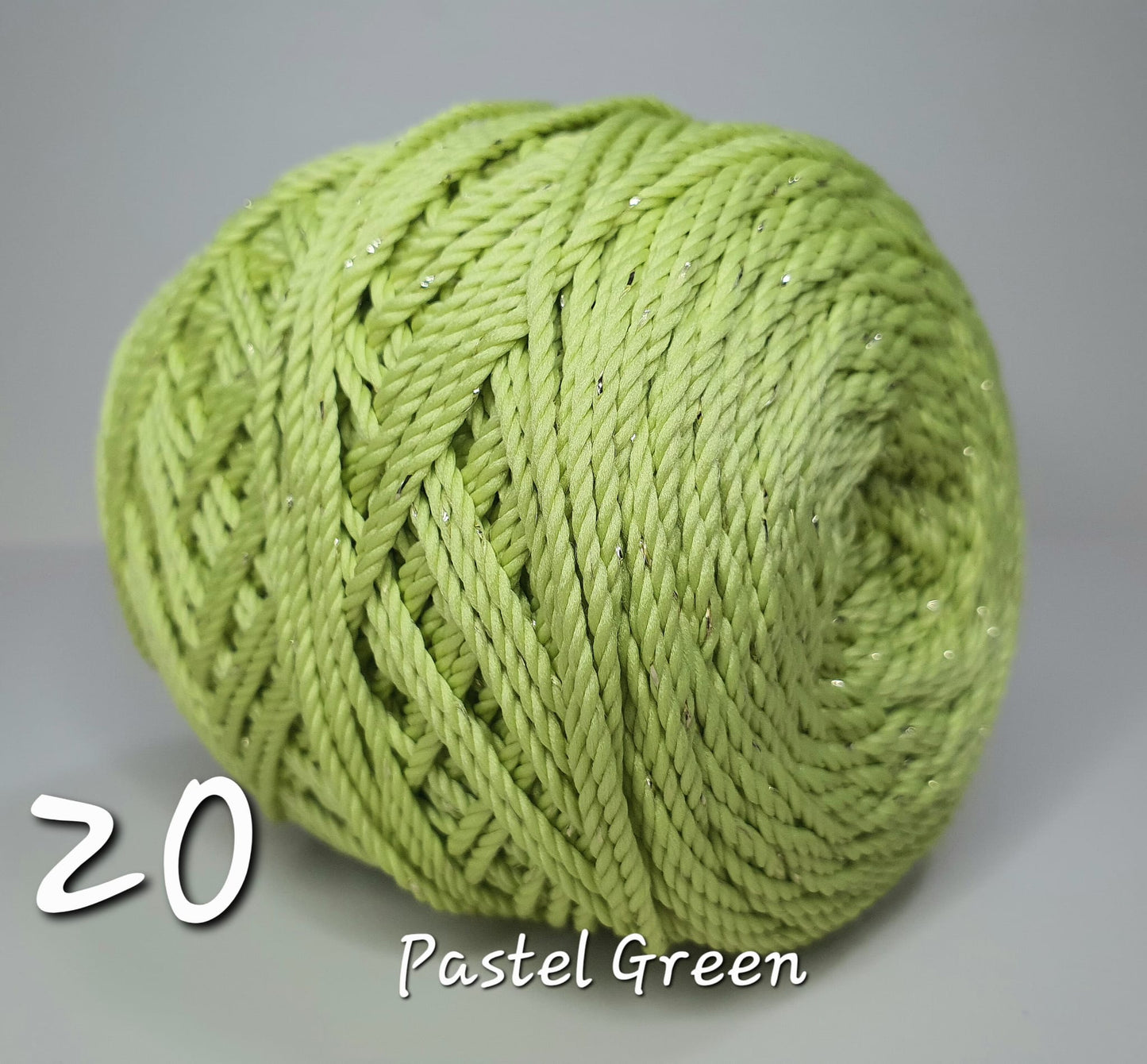 Polyester Glitter Yarn 100g