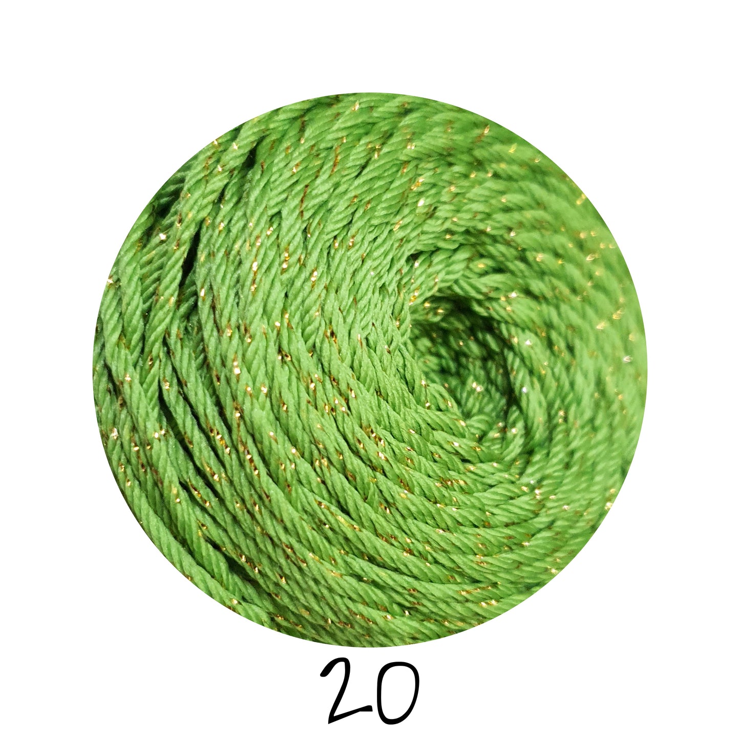 Polyester Glitter Yarn 100g