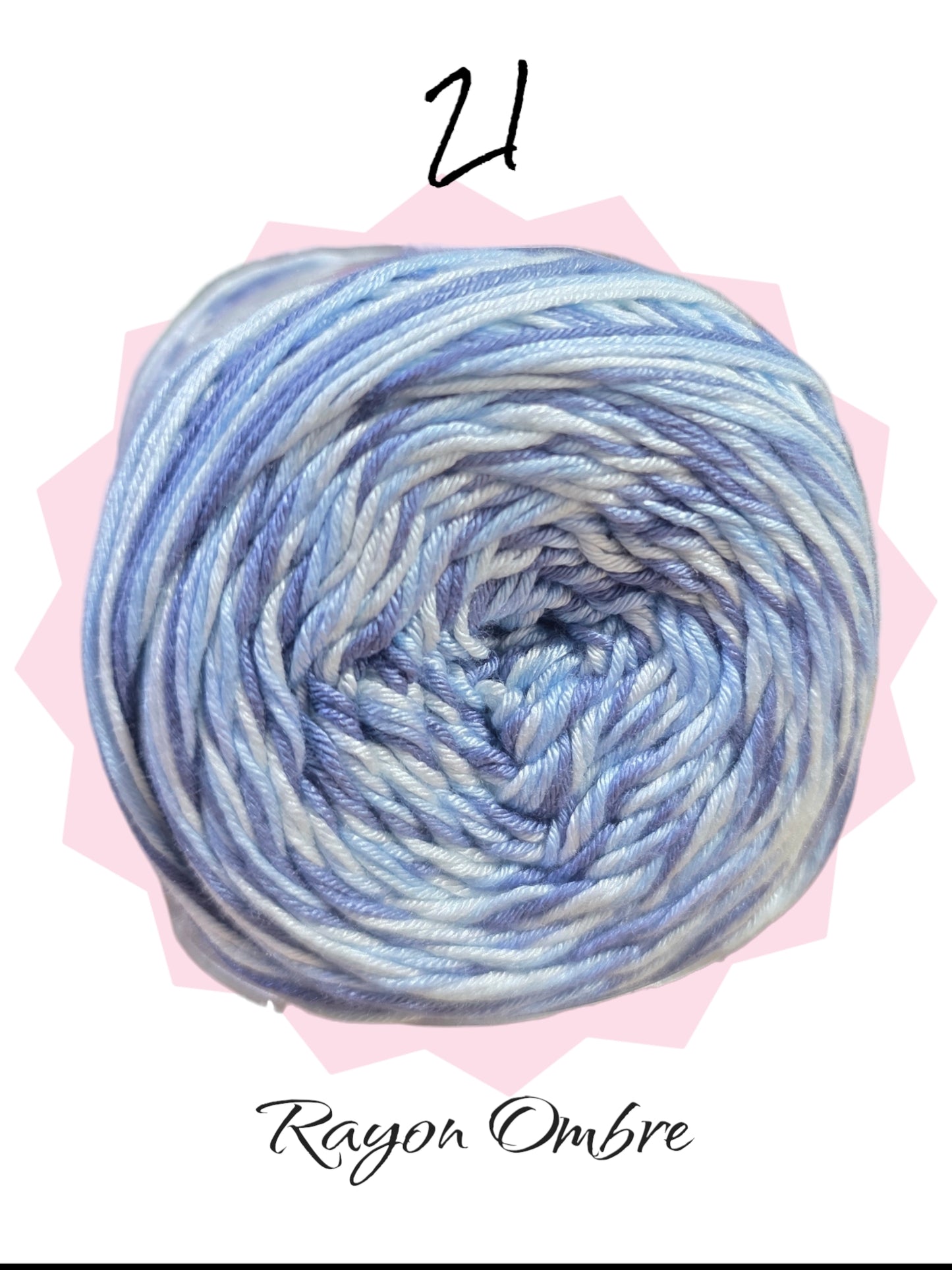 Rayon Bamboo Gradient Yarn 100g
