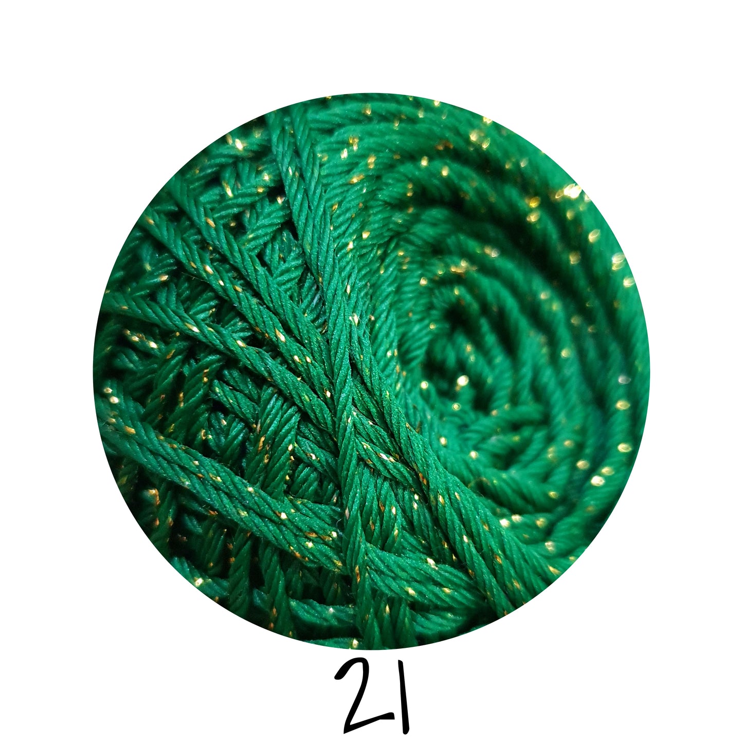 Polyester Glitter Yarn 100g