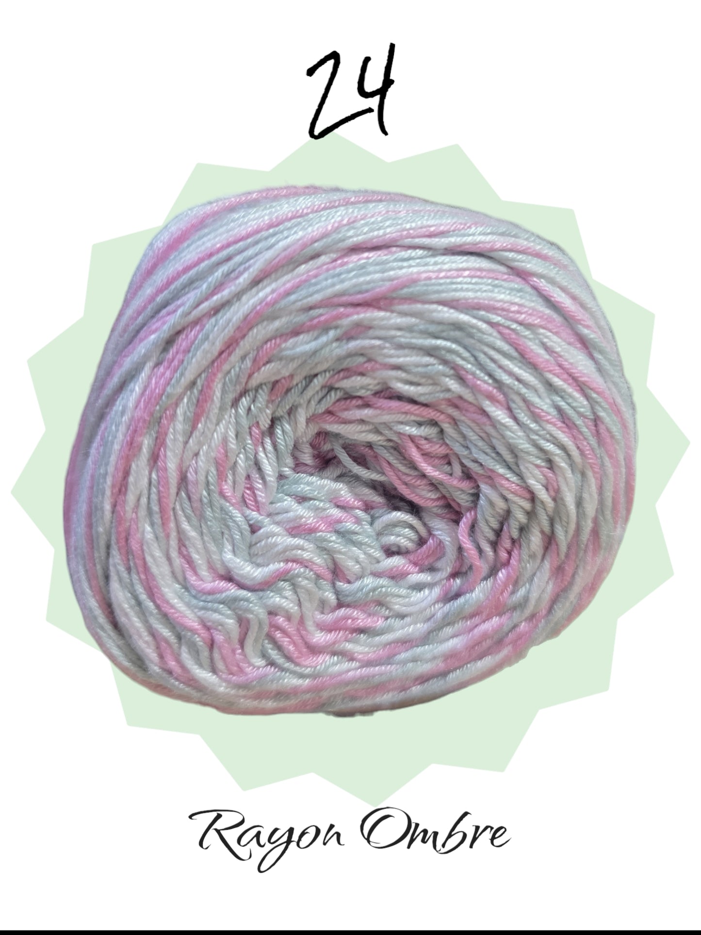 Rayon Bamboo Gradient Yarn 100g