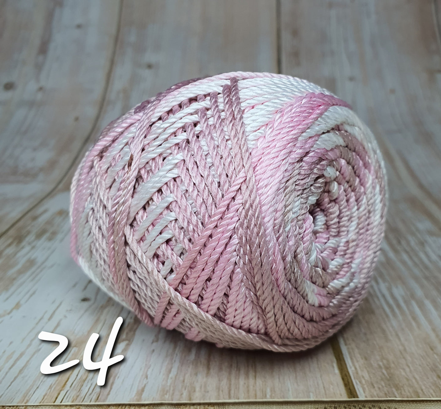 Polyester Yarn Gradient Mix Multi Color 100g