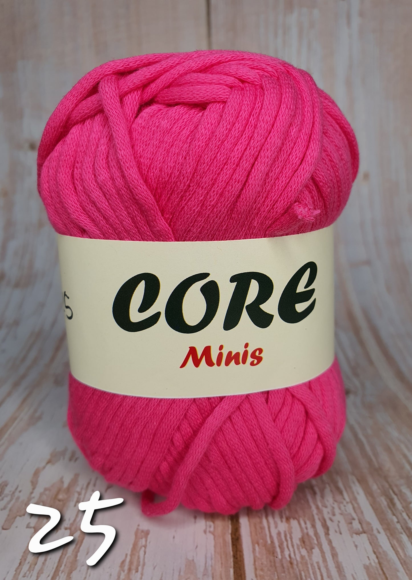 Core Minis Filling Yarn 3mm Thickness