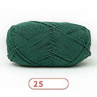 Rainbow Yarn Milk Cotton Yarn 5 ply Cake Gradient & Solid Color 100g