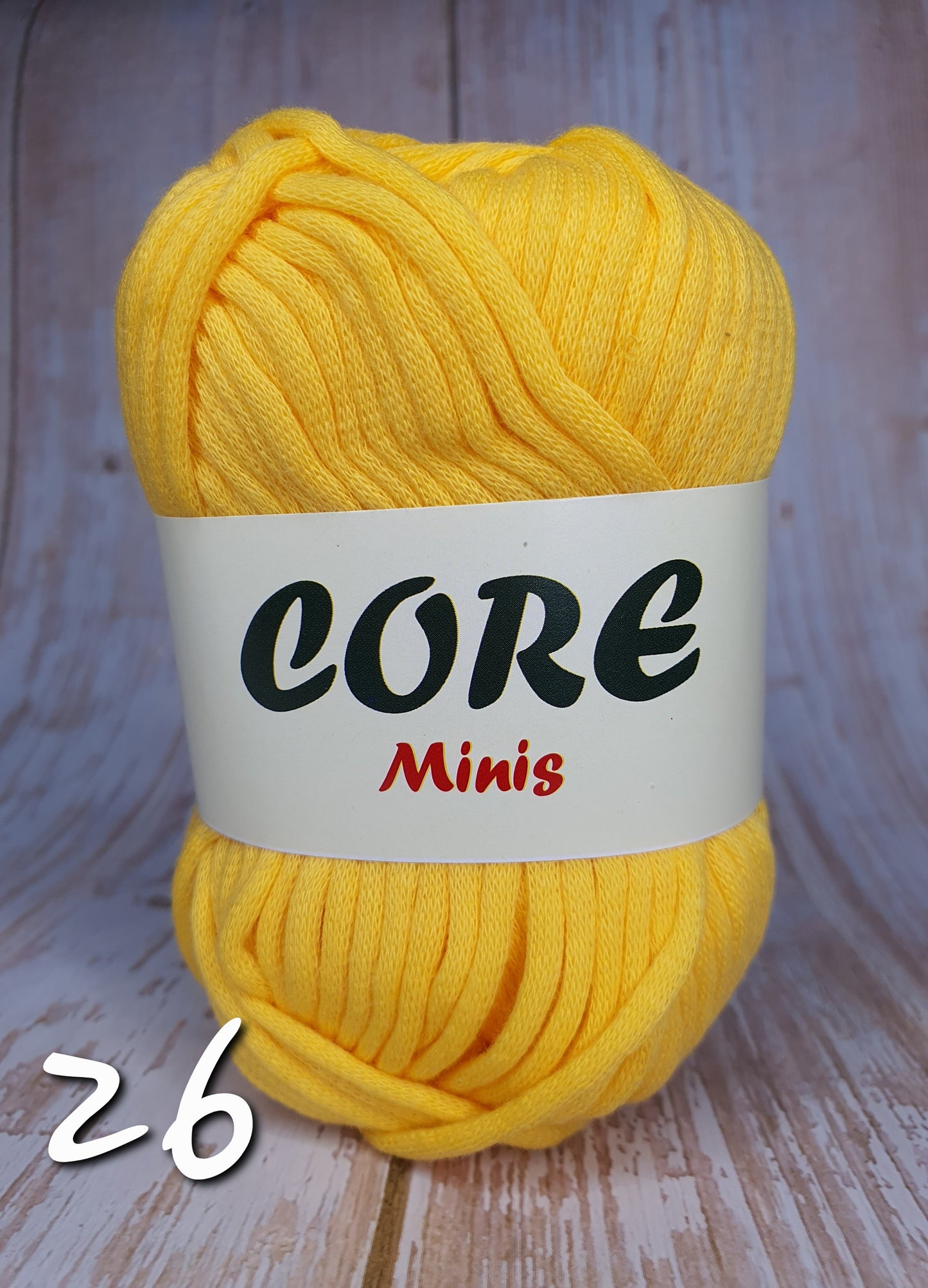 Core Minis Filling Yarn 3mm Thickness