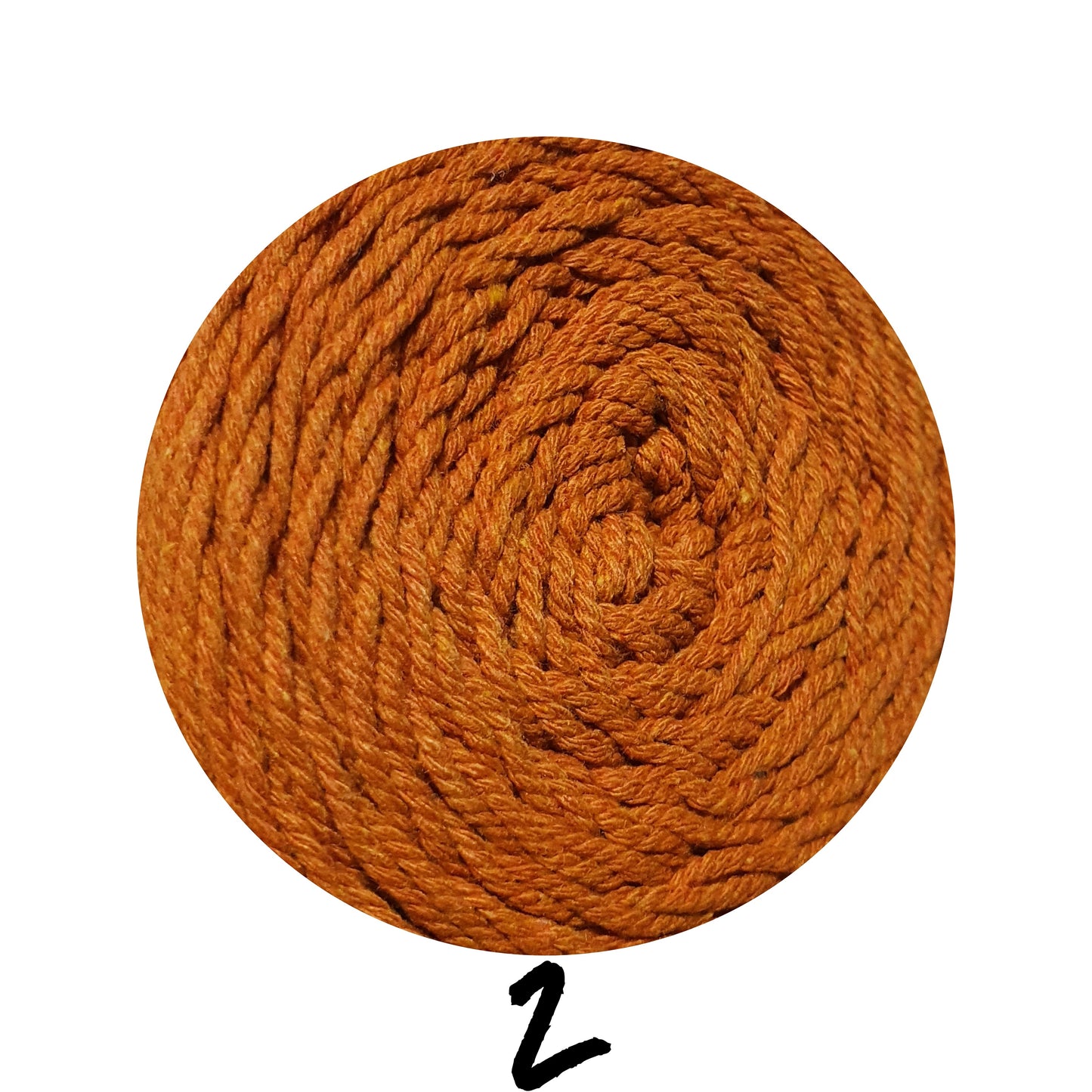 Cotton Macrame Cord Twisted 2mm thickness