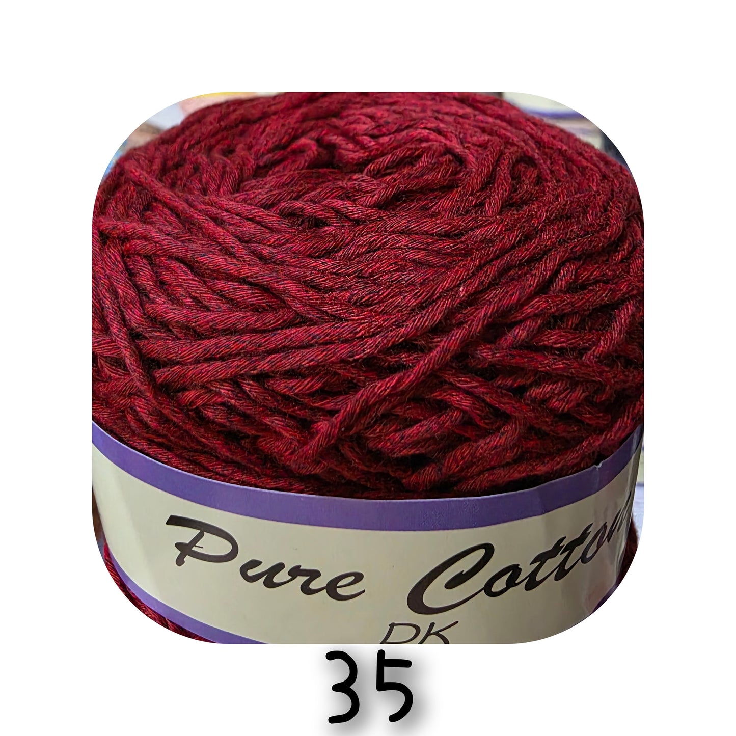 Pure Cotton DK Size 100g