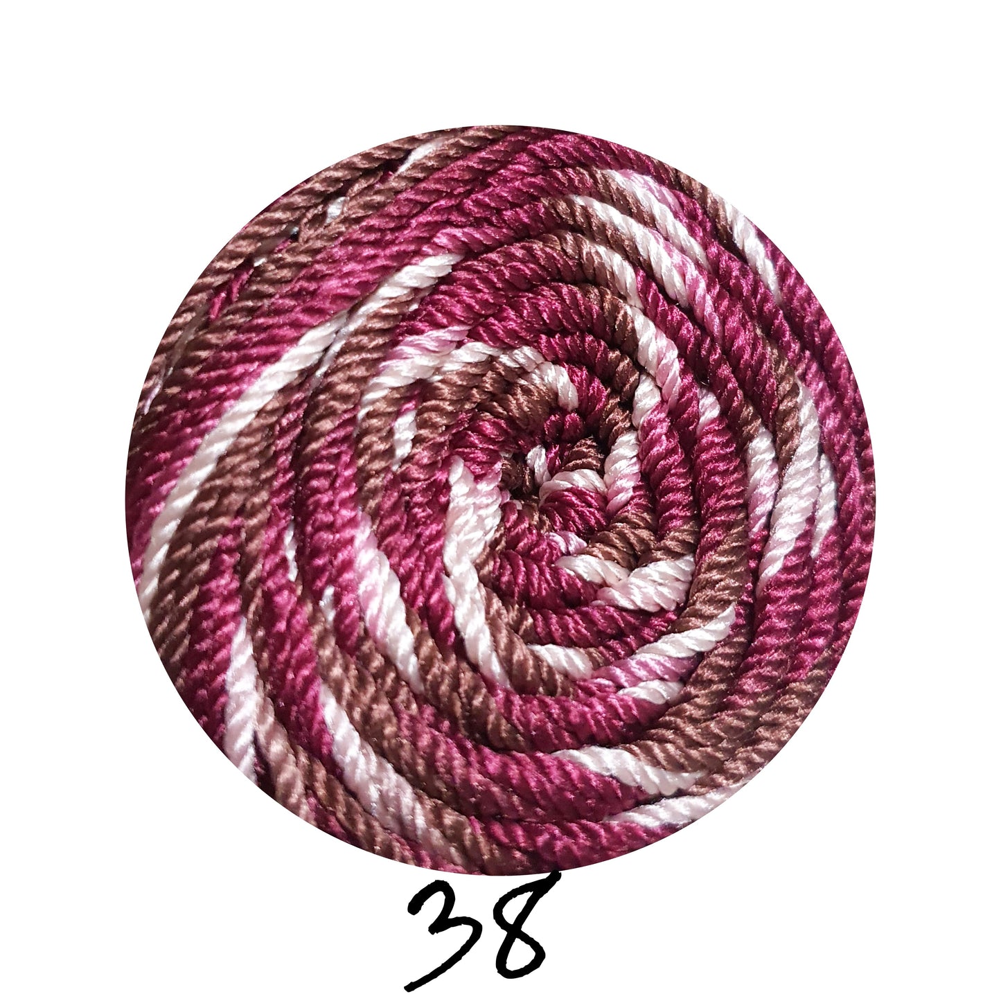 Polyester Yarn Gradient Mix Multi Color 100g