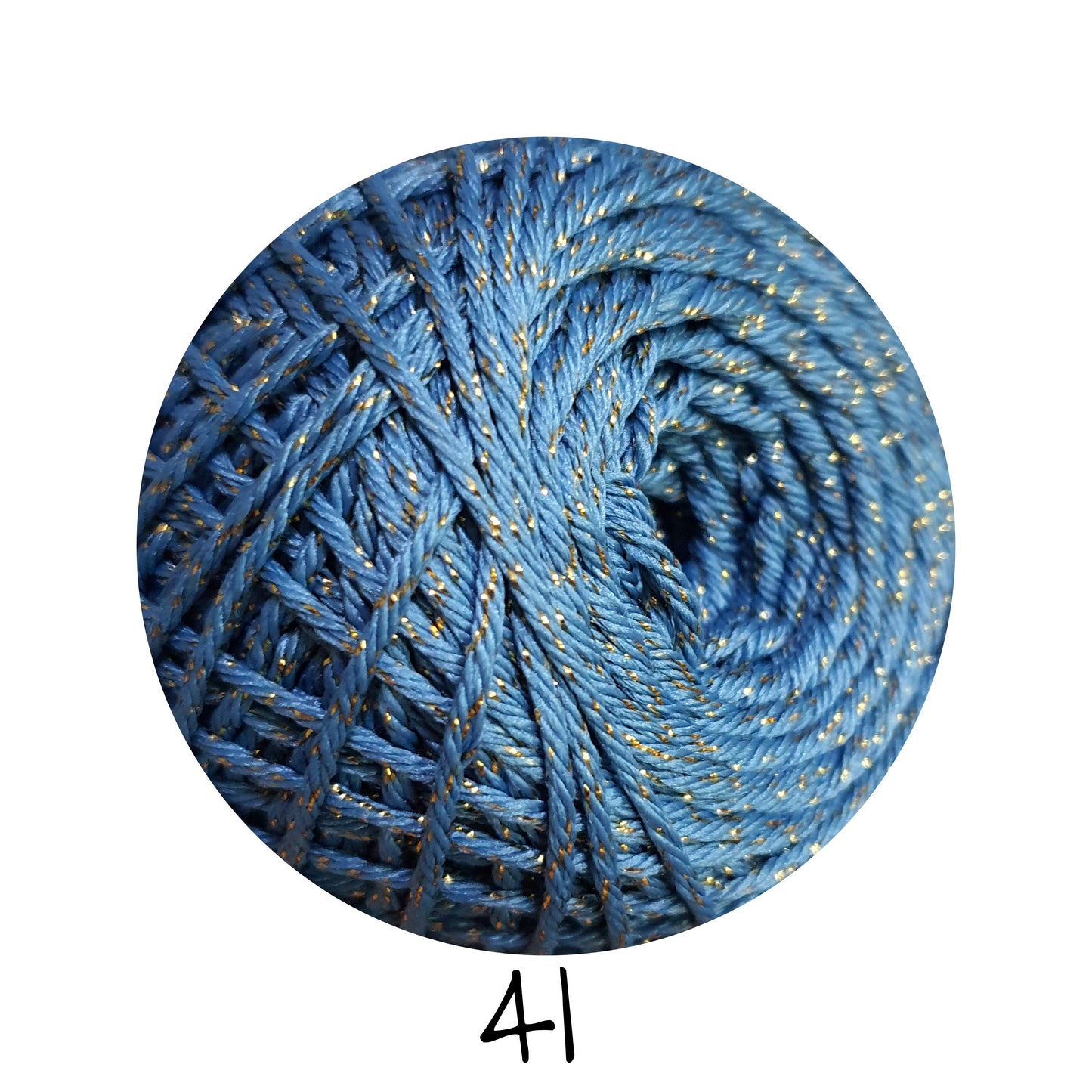 Polyester Glitter Yarn 100g