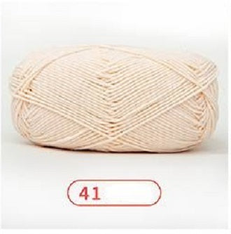 Rainbow Yarn Milk Cotton Yarn 5 ply Cake Gradient & Solid Color 100g