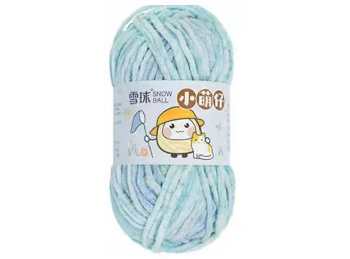 Chenille udon yarn 3.5mm thickness