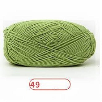 Rainbow Yarn Milk Cotton Yarn 5 ply Cake Gradient & Solid Color 100g