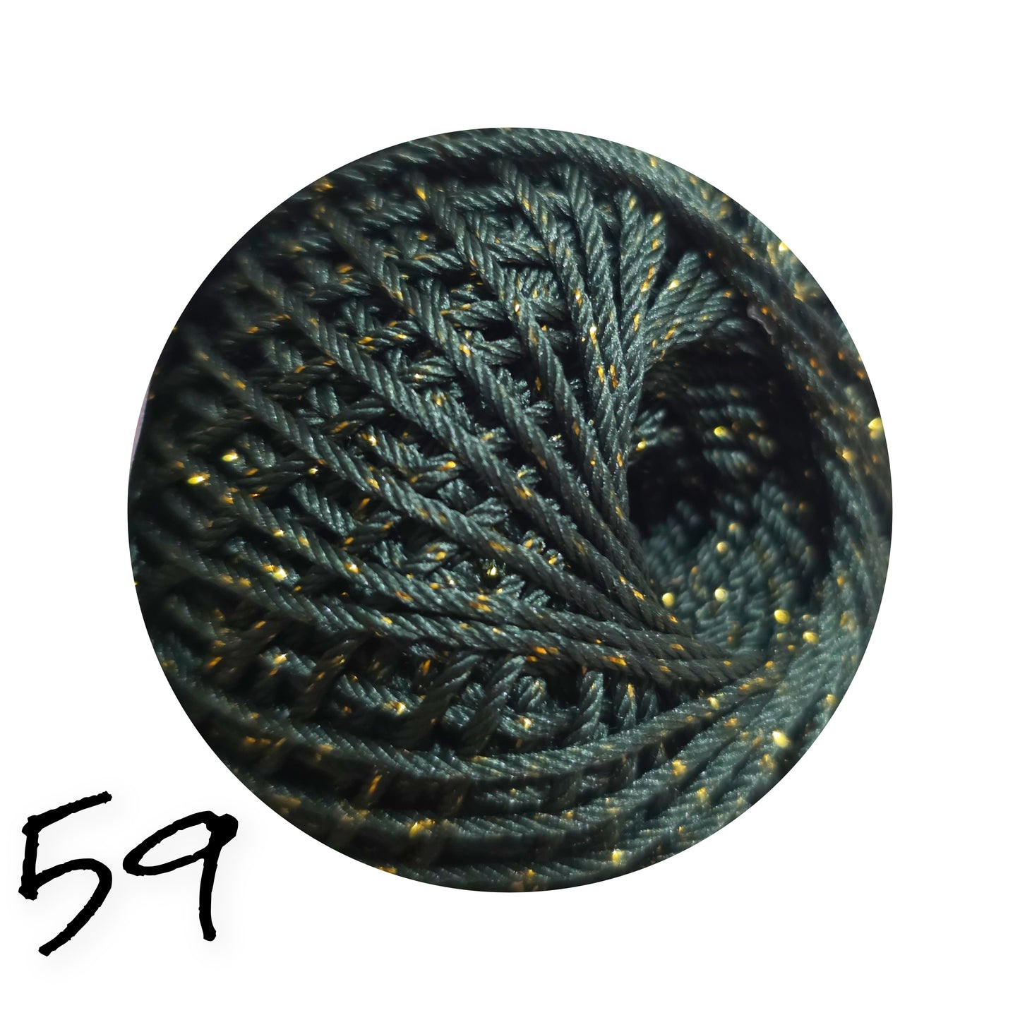 Polyester Glitter Yarn 100g