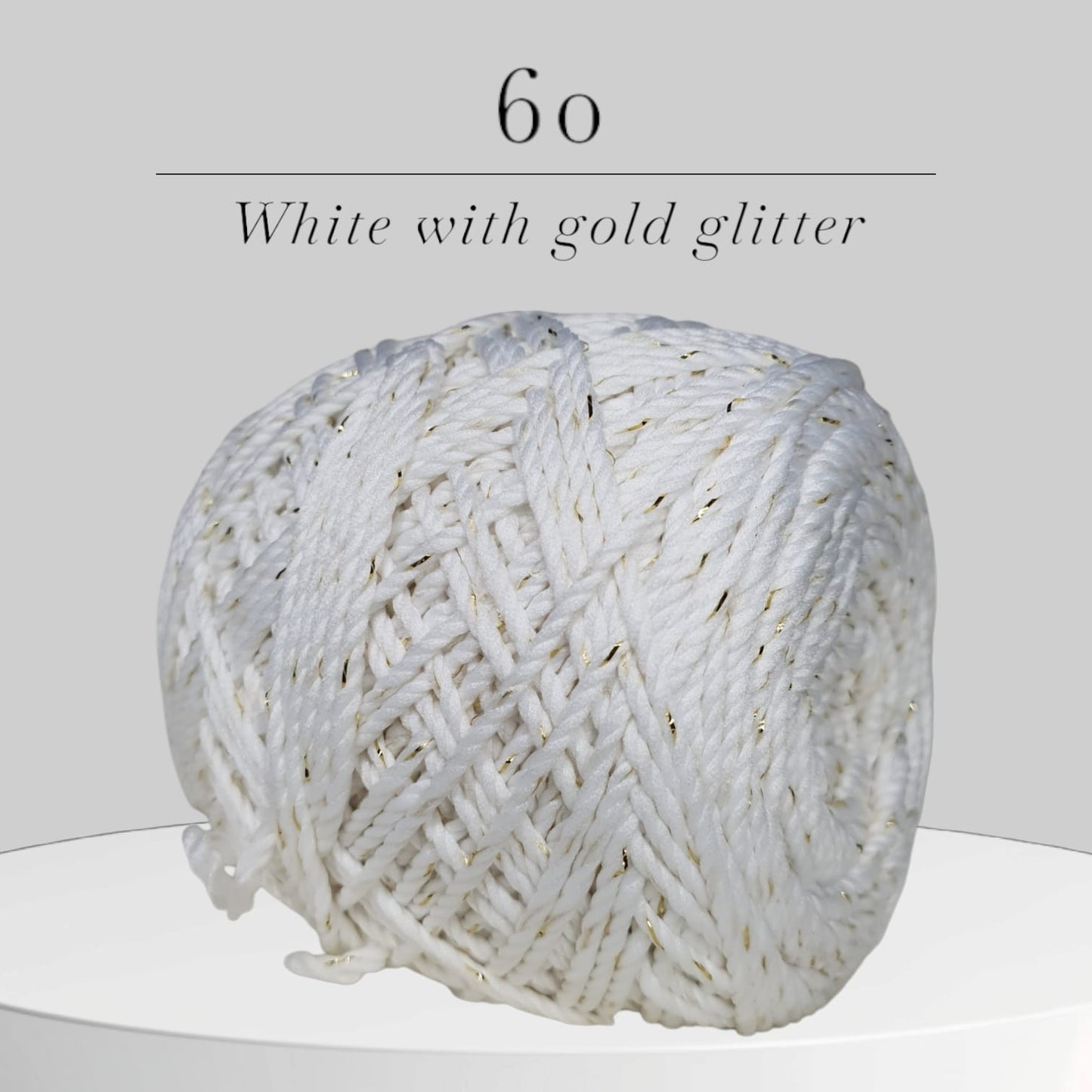 Polyester Glitter Yarn 100g