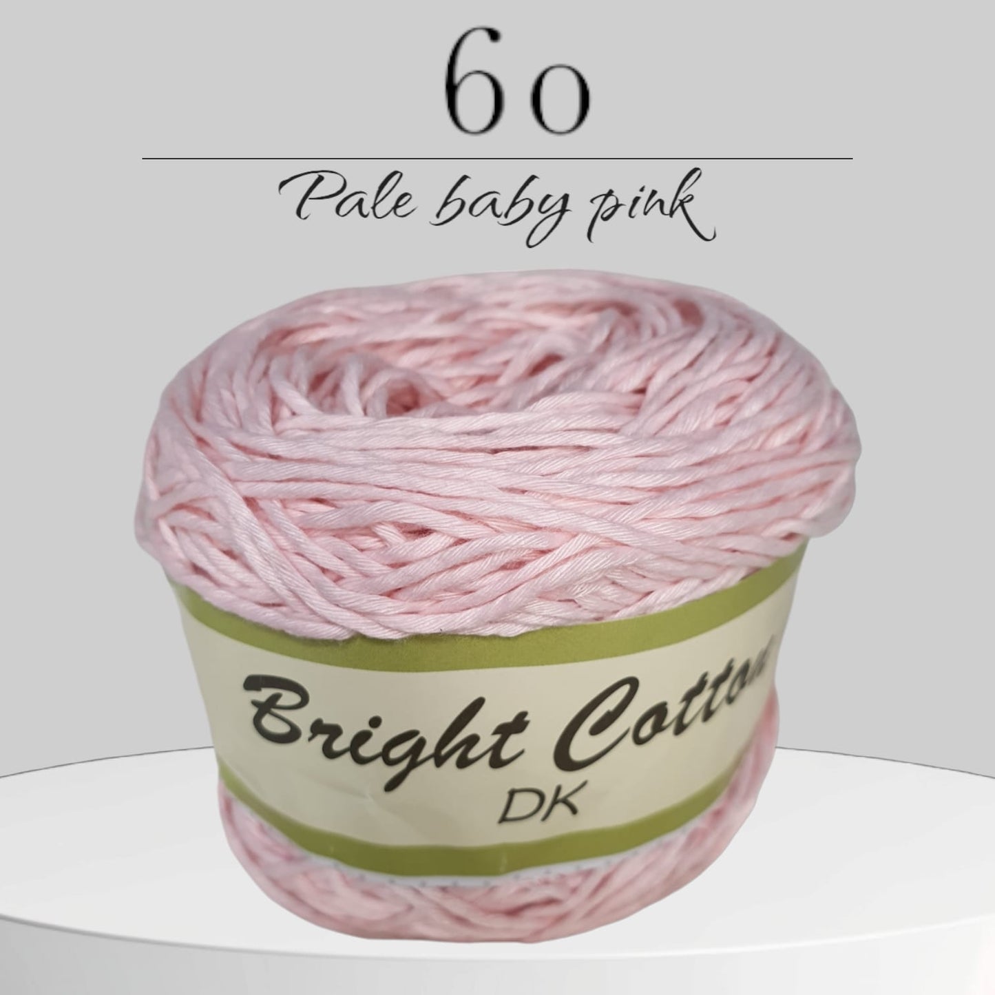 Bright Cotton DK Size Yarn 100g