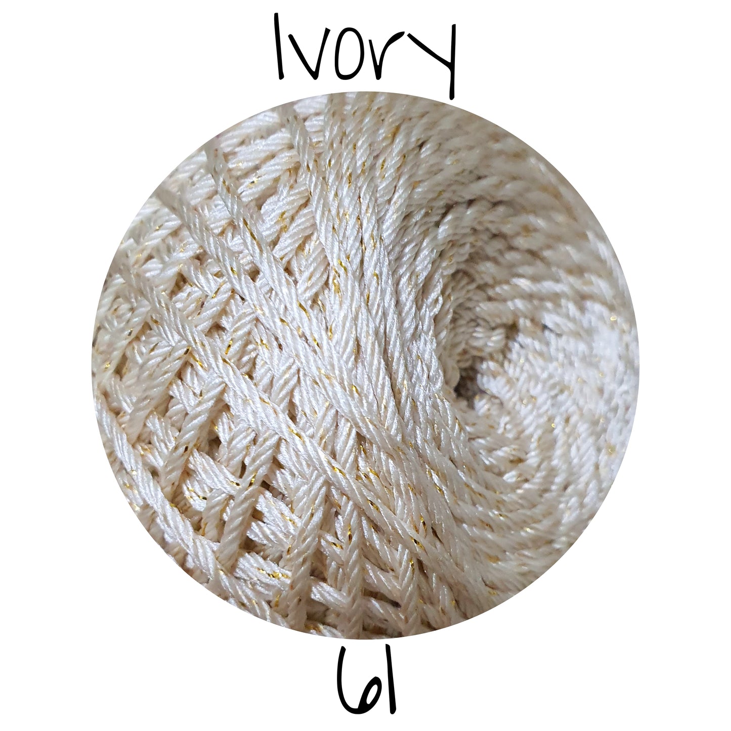 Polyester Glitter Yarn 100g