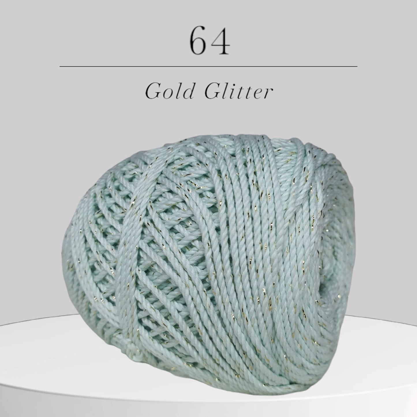 Polyester Glitter Yarn 100g