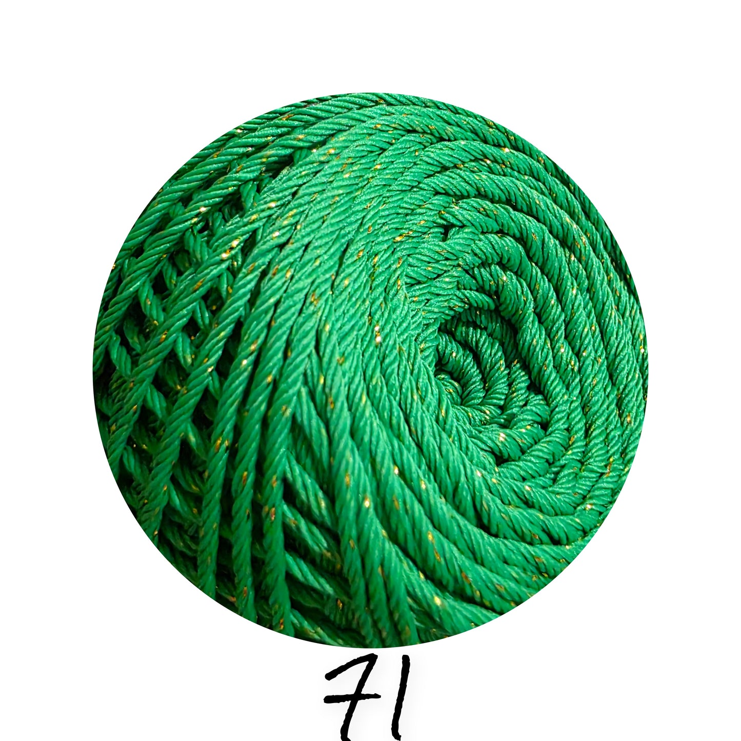 Polyester Glitter Yarn 100g