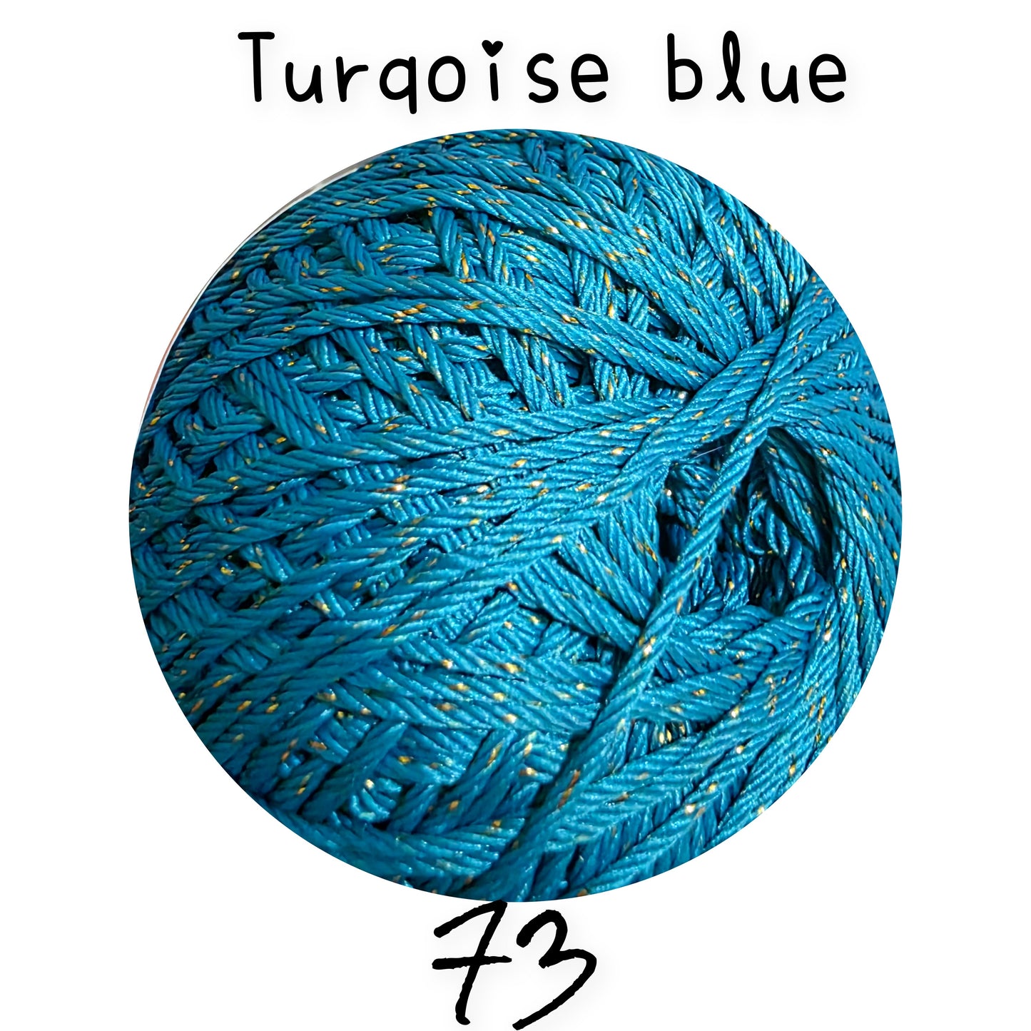 Polyester Glitter Yarn 100g