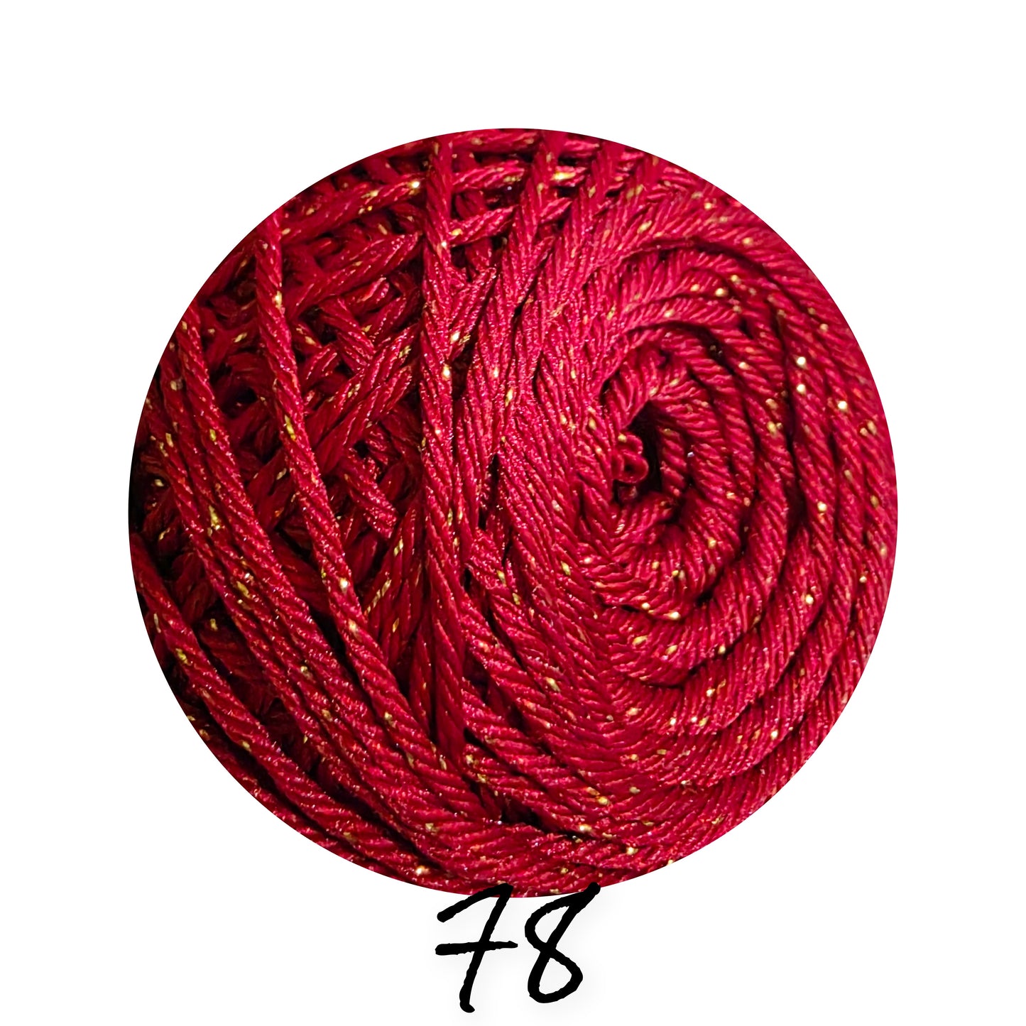 Polyester Glitter Yarn 100g