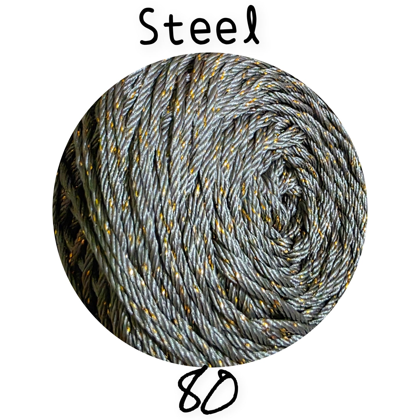 Polyester Glitter Yarn 100g