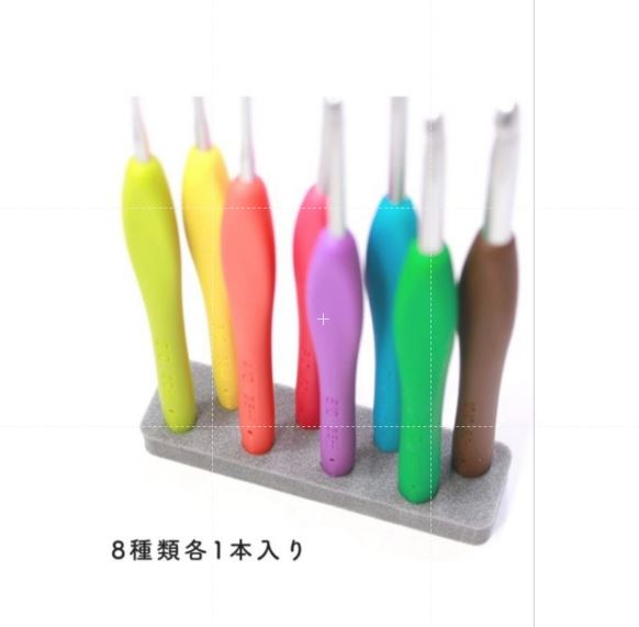 Clover Crochet Hook Amure 43-321 Japan Set