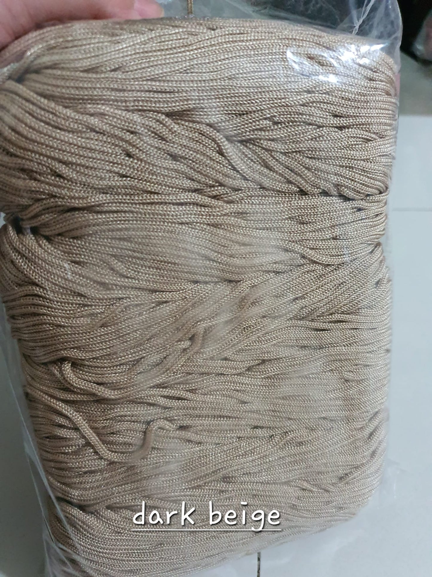 Swan Rope 2mm Macrame Poly Cord 500g