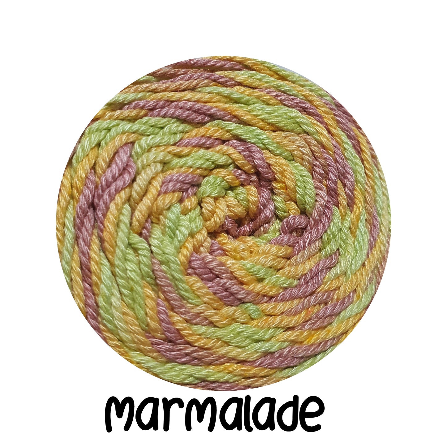 Cotton Macrame Cord Twisted 2mm thickness