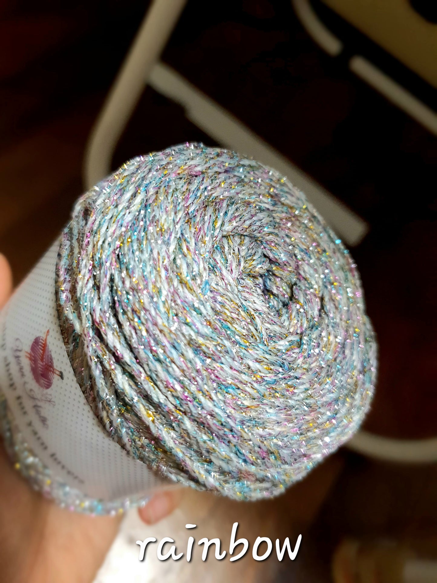 Metallic Lurex Glitter Gold Silver Yarn Thread