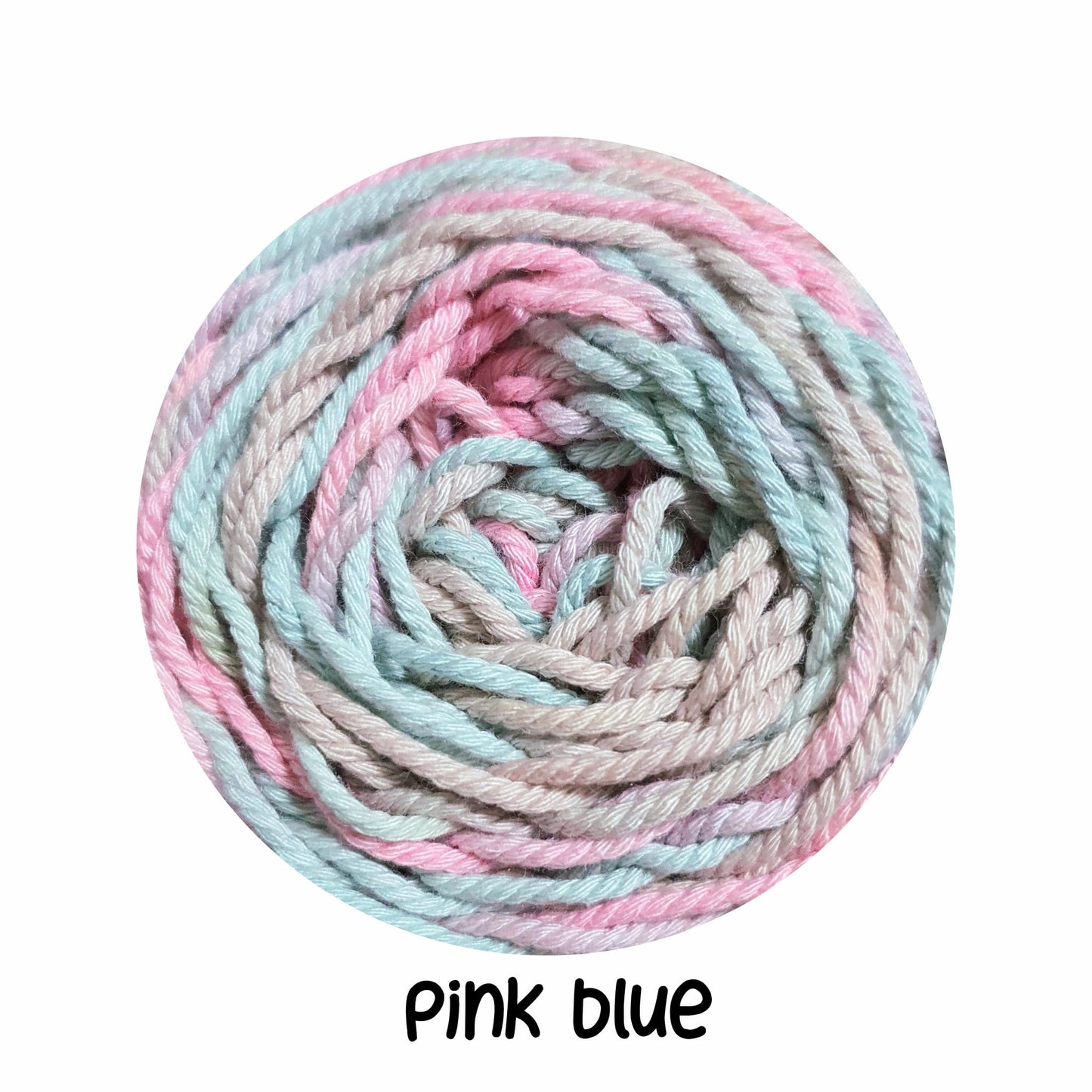 Cotton Macrame Cord Twisted 2mm thickness