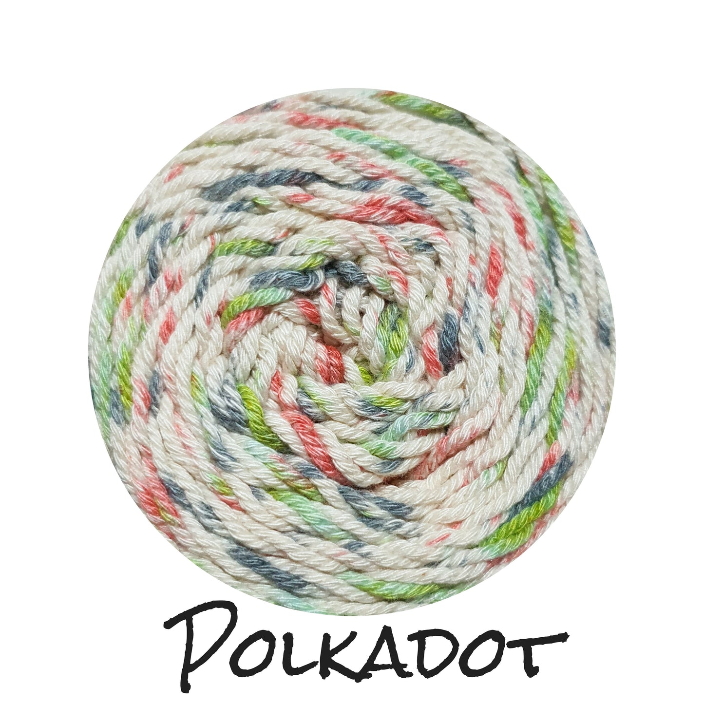Cotton Macrame Cord Twisted 2mm thickness